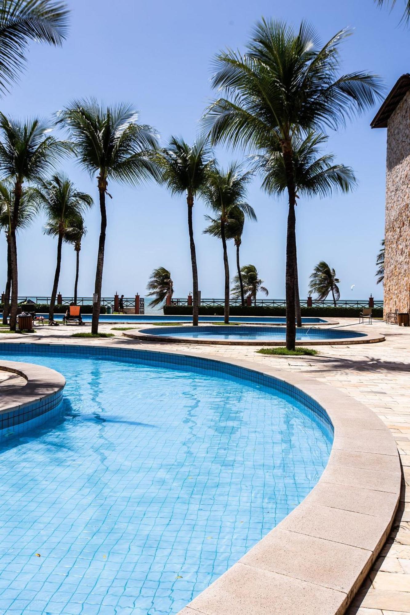 Kariribeach319A Flat 1Q Com Vista Maravilhosa Cumbuco Buitenkant foto