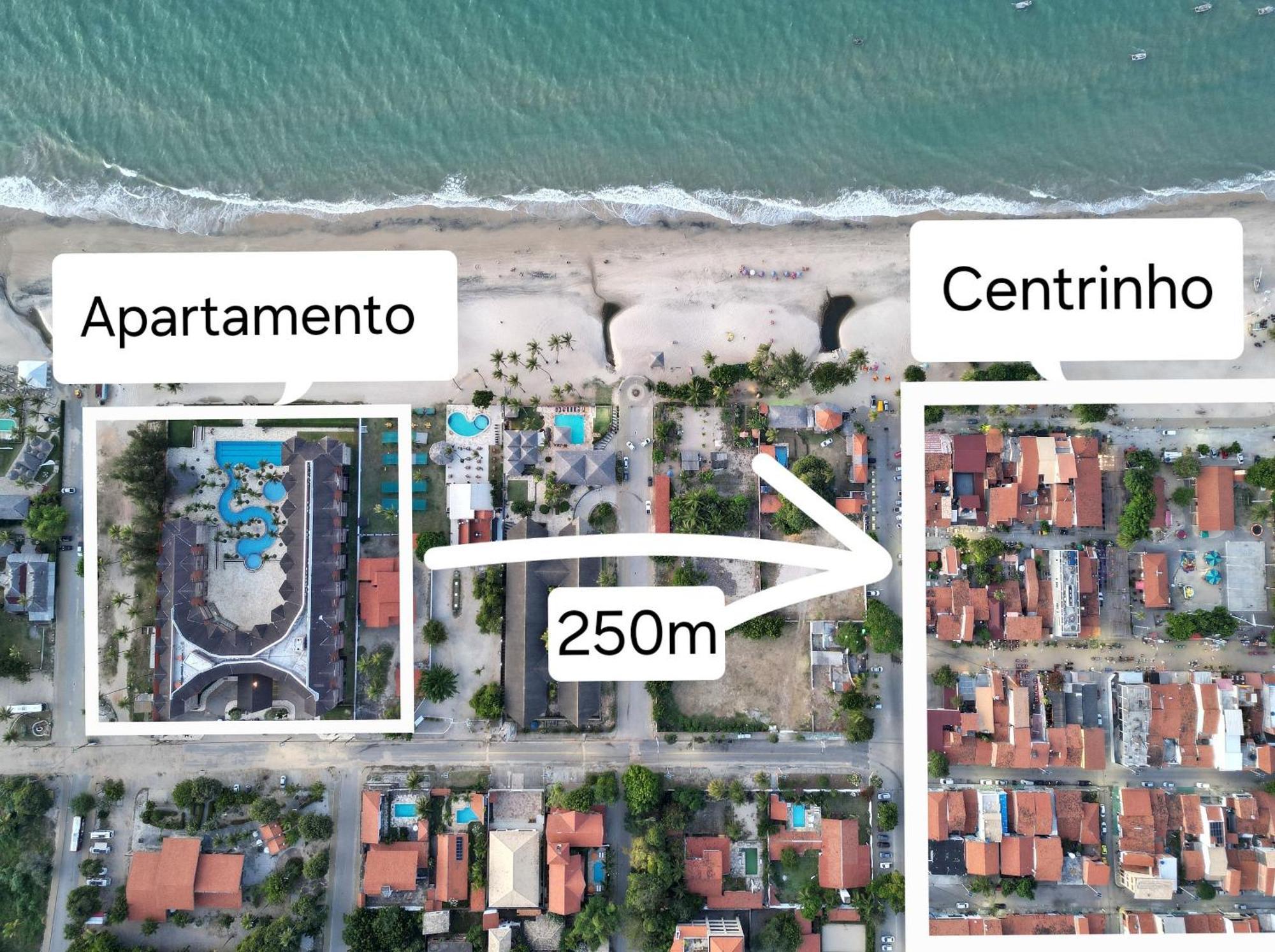 Kariribeach319A Flat 1Q Com Vista Maravilhosa Cumbuco Buitenkant foto